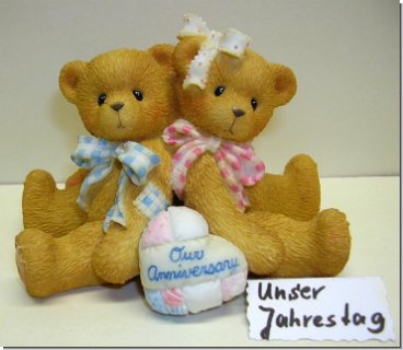You Grow More Dear With Each Passing Year von Cherished Teddies 7 cm
