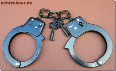 Handschellen mit Schlssel Handcuffs