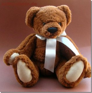 Plschbr Clemens Teddy Ricardo Rotbraun 40 cm