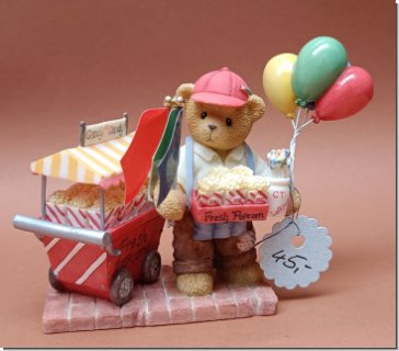 Popcorn Verkufer Ray von Cherished Teddies 10 x 15 cm