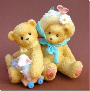 Chelsa and Daisy Freunde von Cherished Teddies 7,5 cm