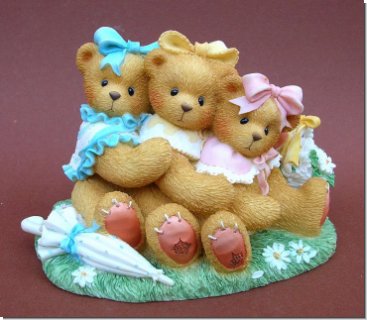 Danielle, Sabrina & Tiffany, Cherished Teddies 12,5 x 9 cm