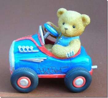 Ken im Auto Cherished Teddies 8 cm