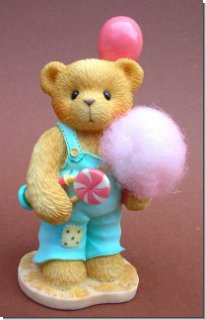 Mike beim Kindergebutstag Cherished Teddies 9,5 cm