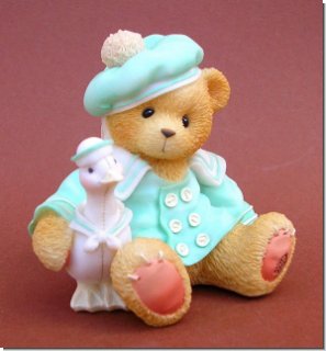 Cole mit Spielzeugente Cherished Teddies 7 cm