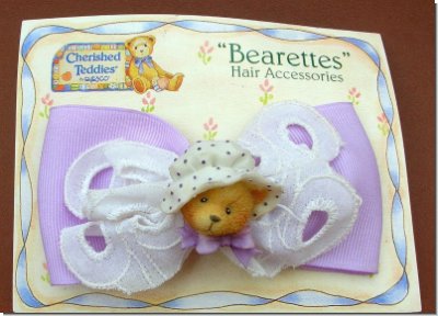 Hair Accessories Haarspange Flieder Cherished Teddies 9 cm