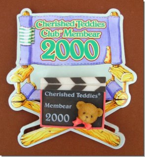 Club Pin Brosche 2000 Cherished Teddies 2,3 x 4 cm