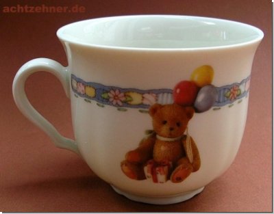 Nina Porzellan Tasse Limited 1998 Cherished Teddies 7 cm