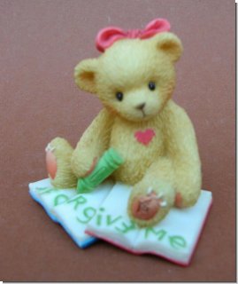 Forgive Me, Vergib mir Minnibr Cherished Teddies 5 cm