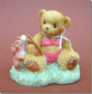 Evie im Bikini Miniteddy Cherished Teddies 4,5 cm