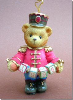 Nuknacker Toy Soldier Anhnger 1996 Cherished Teddies 7,5 cm