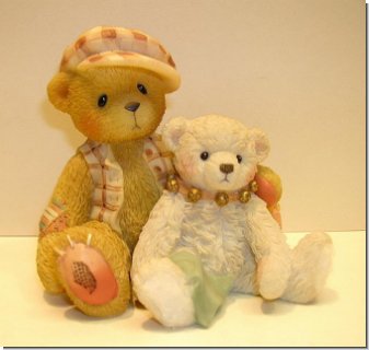 Bailay and Friend von Cherished Teddies 7,5 cm