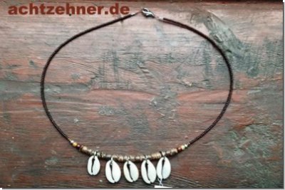 Collier Kauri Muschel 47 cm