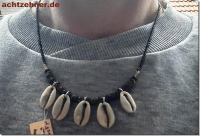 Collier Kauri Muschel 47 cm