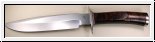 Nr.105/79eh Messer mit Griff aus Lederscheiben