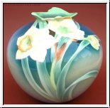 Daffodil Design, Vase von Franz Porzellan 17 cm