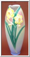 Daffodil design, Vase von Franz Porzellan 19 cm