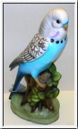 Papagei, türkis, Kerri Keramik 26 x 13 cm