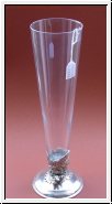 Artina Zinn/ Glas Vase Eicheln & Blätter 30 cm