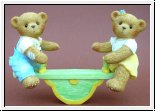 Jimmie & Joanne wippen Cherished Teddies 10,5 x 13 cm