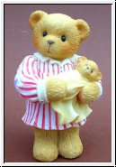 Lela Nightngale mit Baby Cherished Teddies 8 cm
