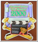 Club Pin Brosche 2000 Cherished Teddies 2,3 x 4 cm