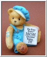 Cub E. Bear der Zeitungsjunge Cherished Teddies 7 cm